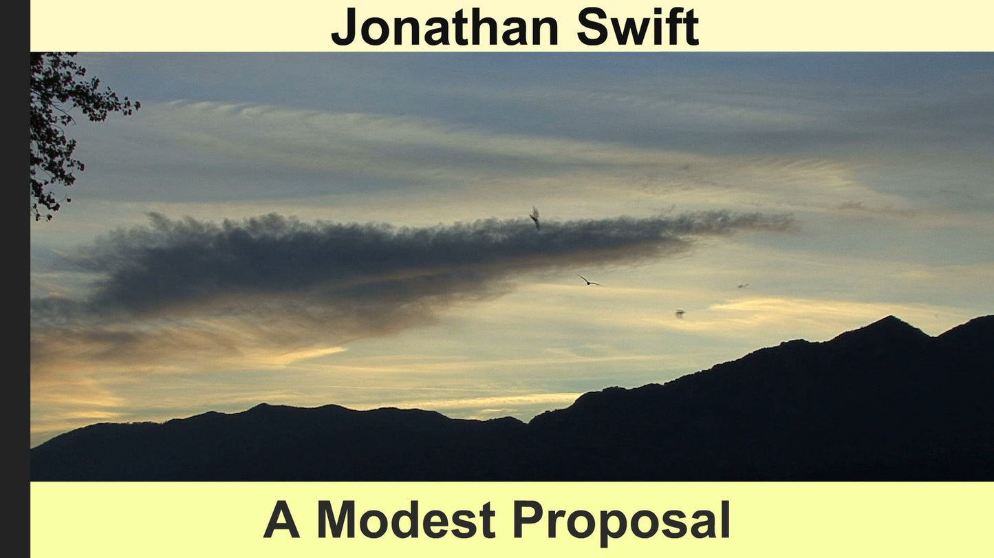 A Modest Proposal