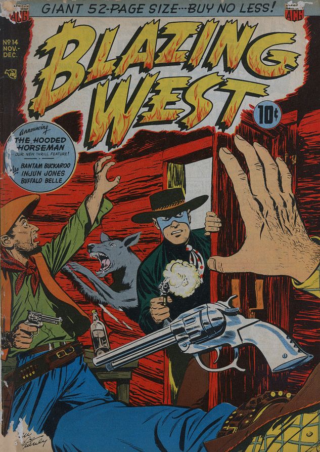 Blazing West Number 14 Western Comic Book