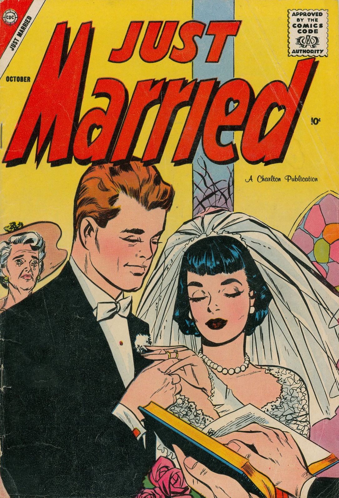Just Married Number 5 Love Comic Book