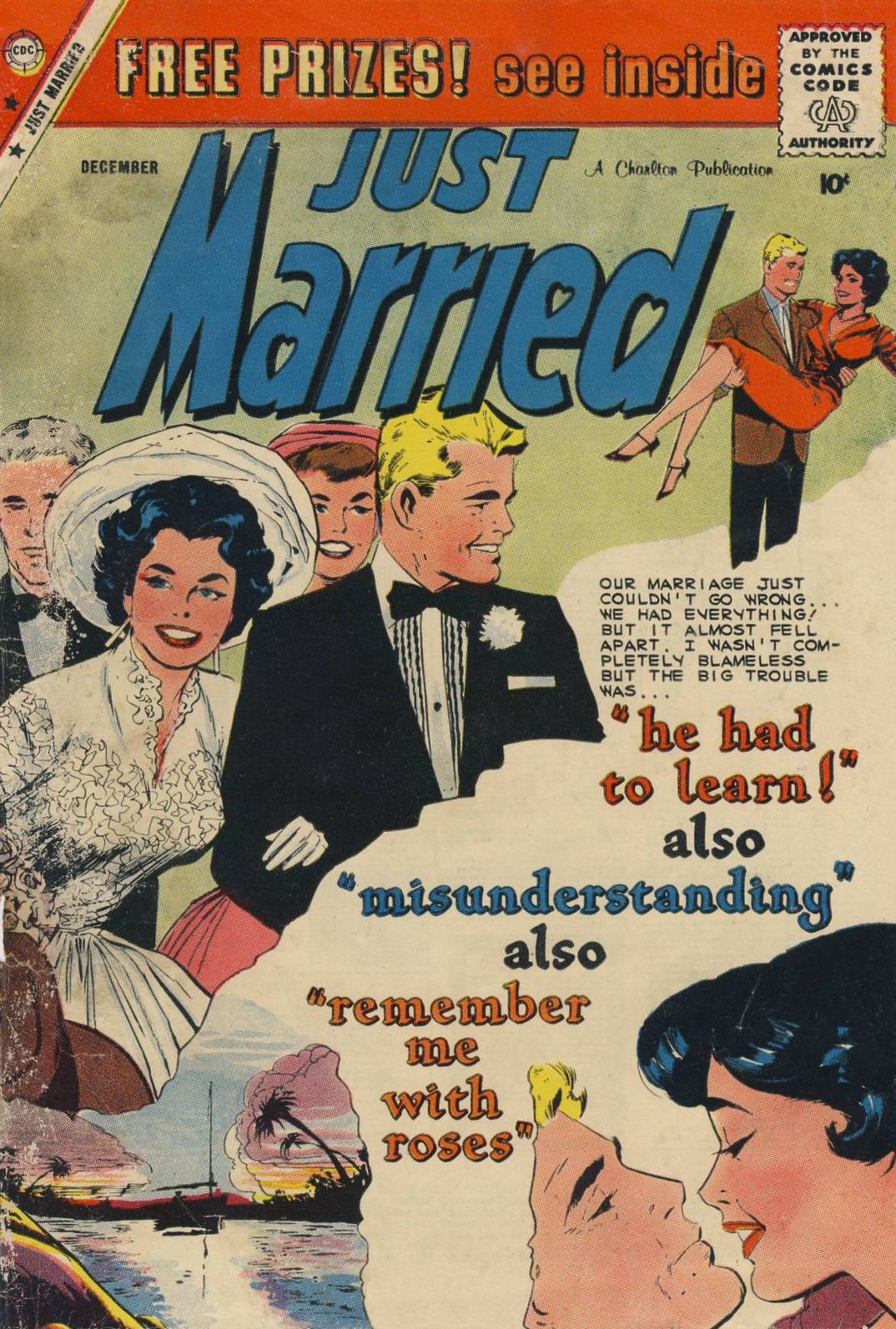 Just Married Number 11 Love Comic Book