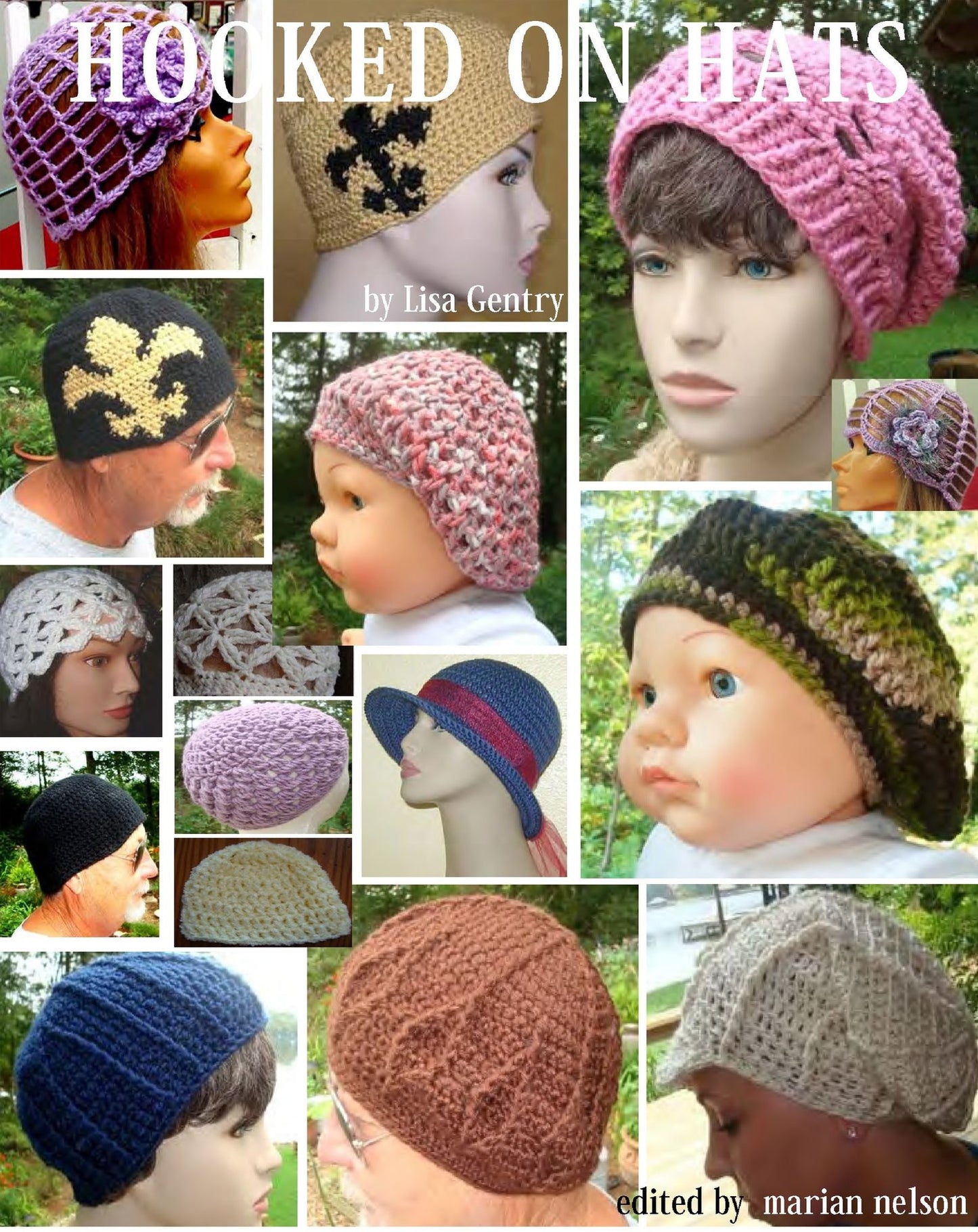 Hooked On Hats - 17 Crochet Patterns