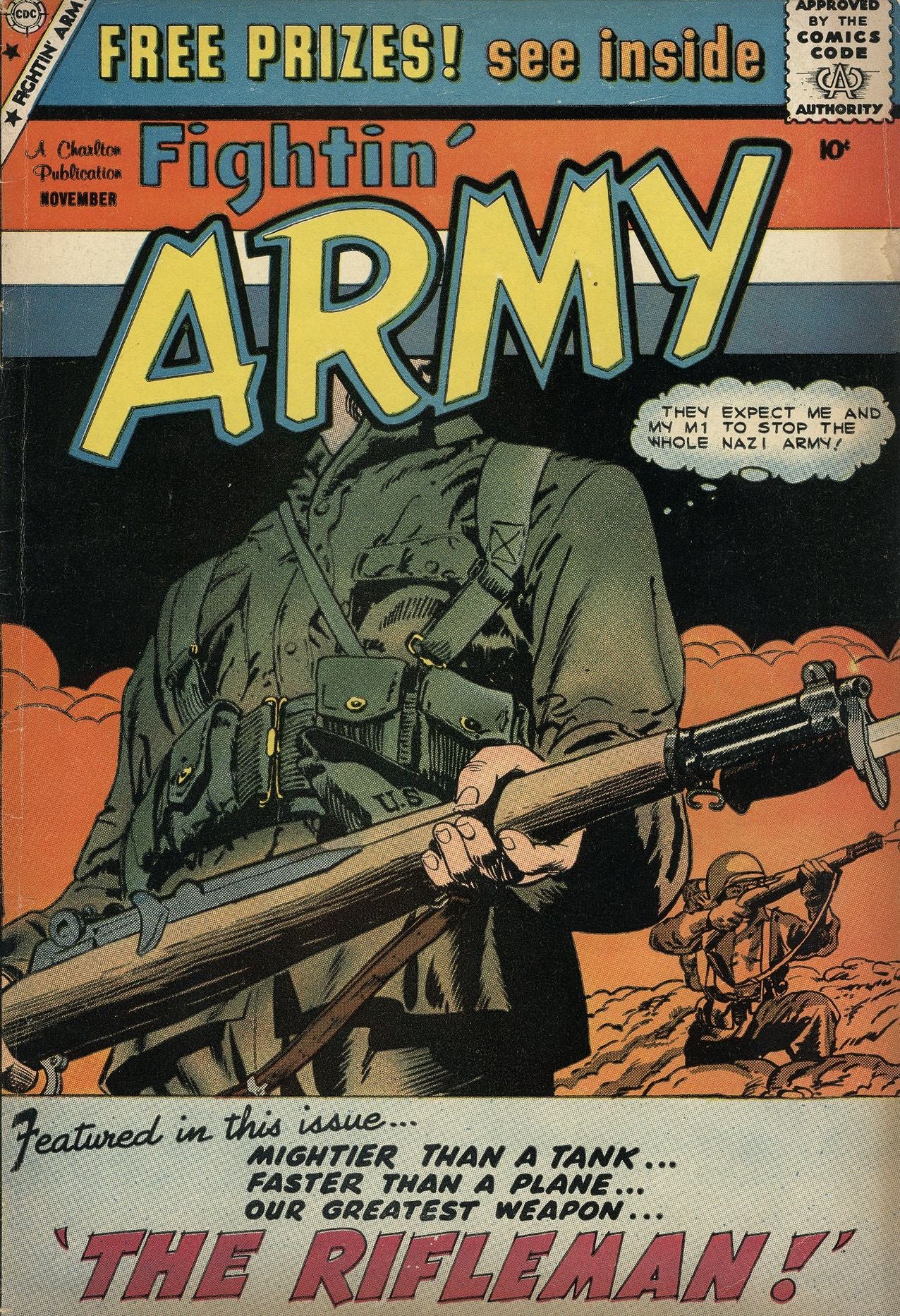 Fightin Army Number 32 War Comic Book