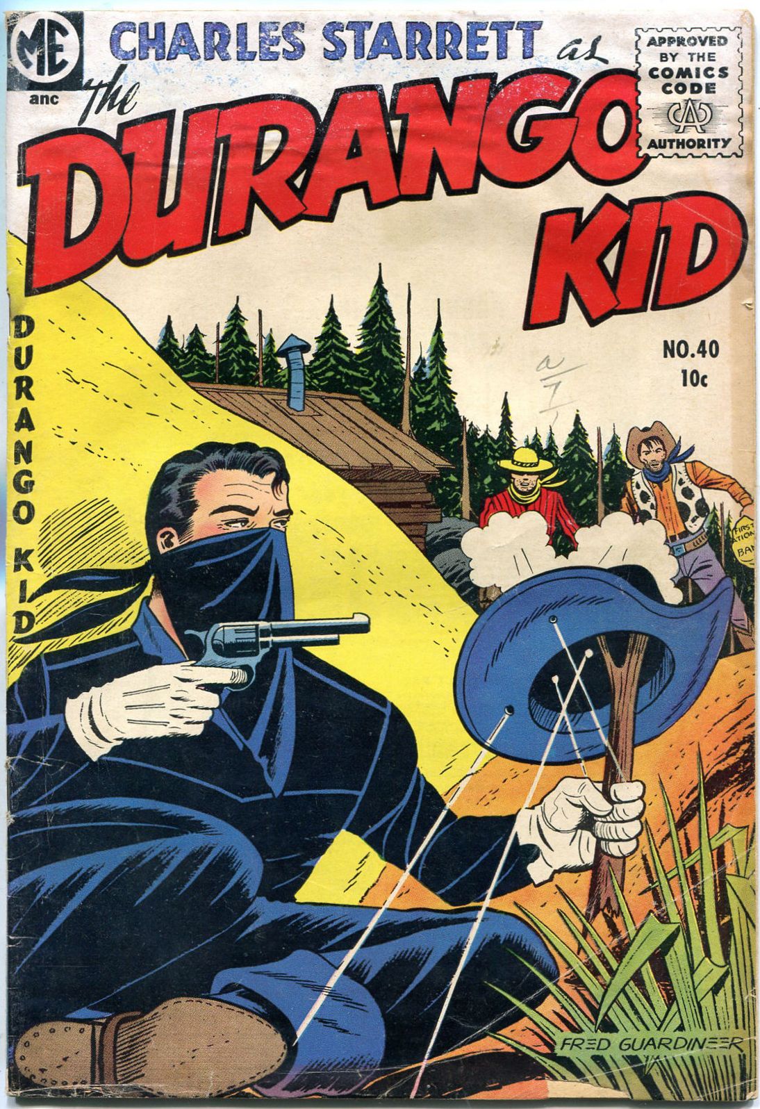 DURANGO KID Number 40 Western Comic Book