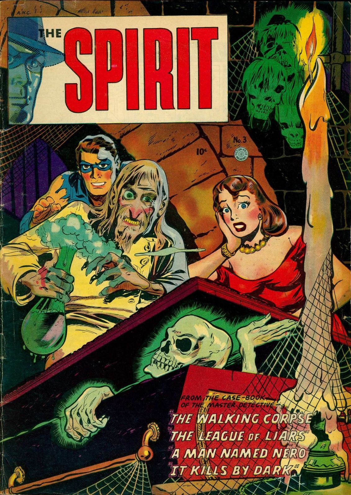 The Spirit Number 3 Super-Hero Comic Book