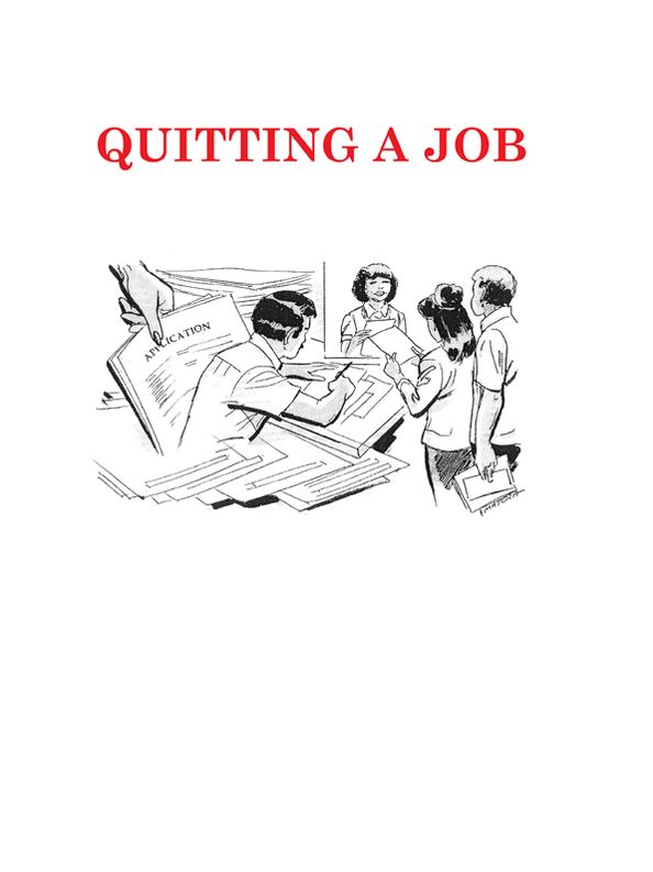 Quitting a Job