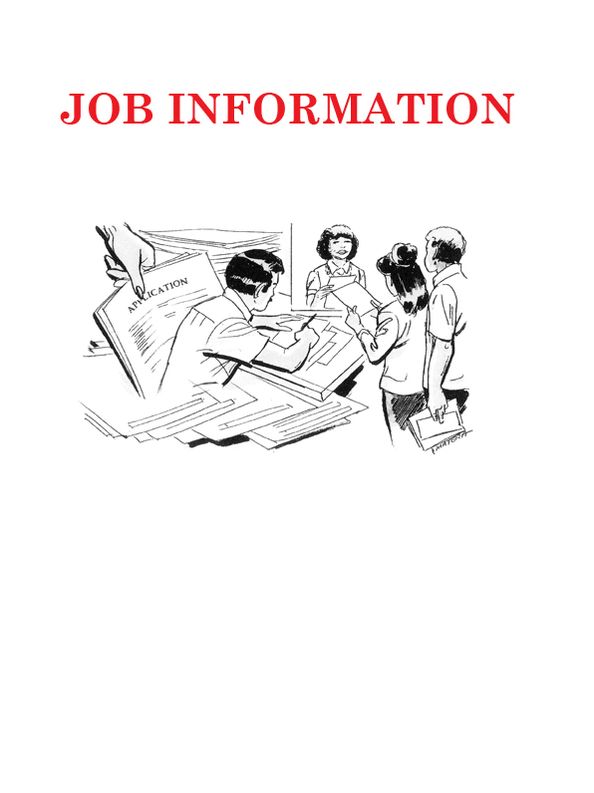 Job Information