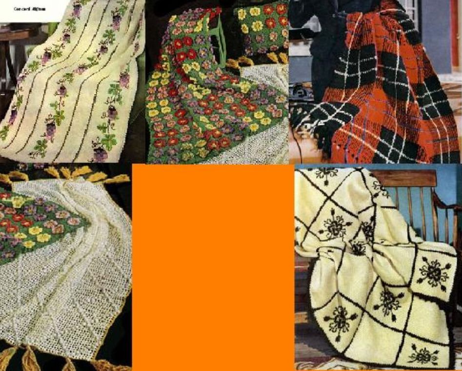 Amazing Crocheted Afghan Patterns