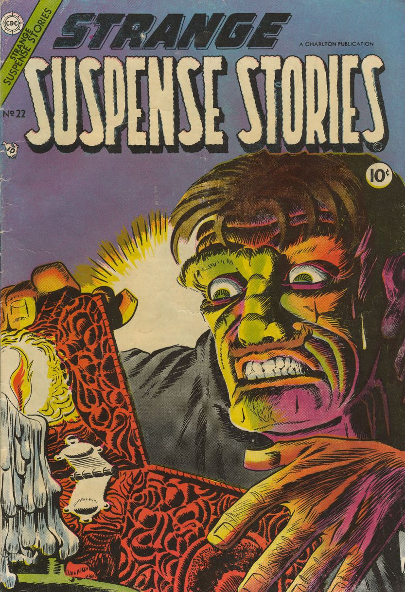 Strange Suspense Stories Number 22 Horror Comic Book