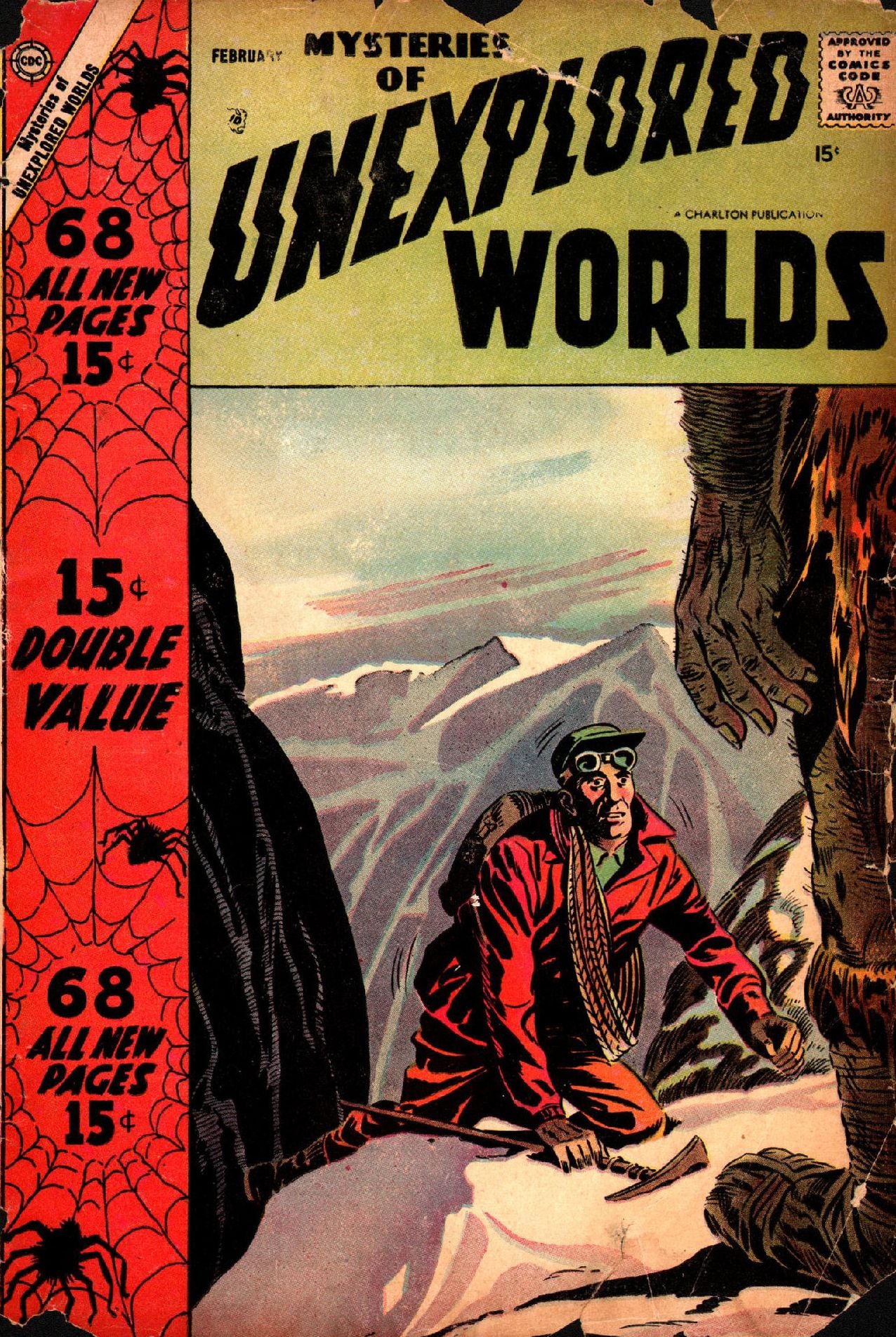 Mysteries of Unexplored Worlds Number 7 Fantasy Comic Book