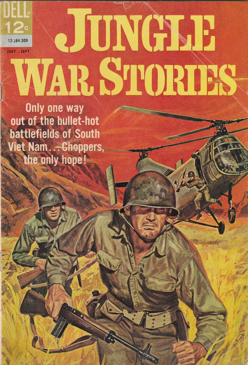 Jungle War Stories Number 4 War Comic Book