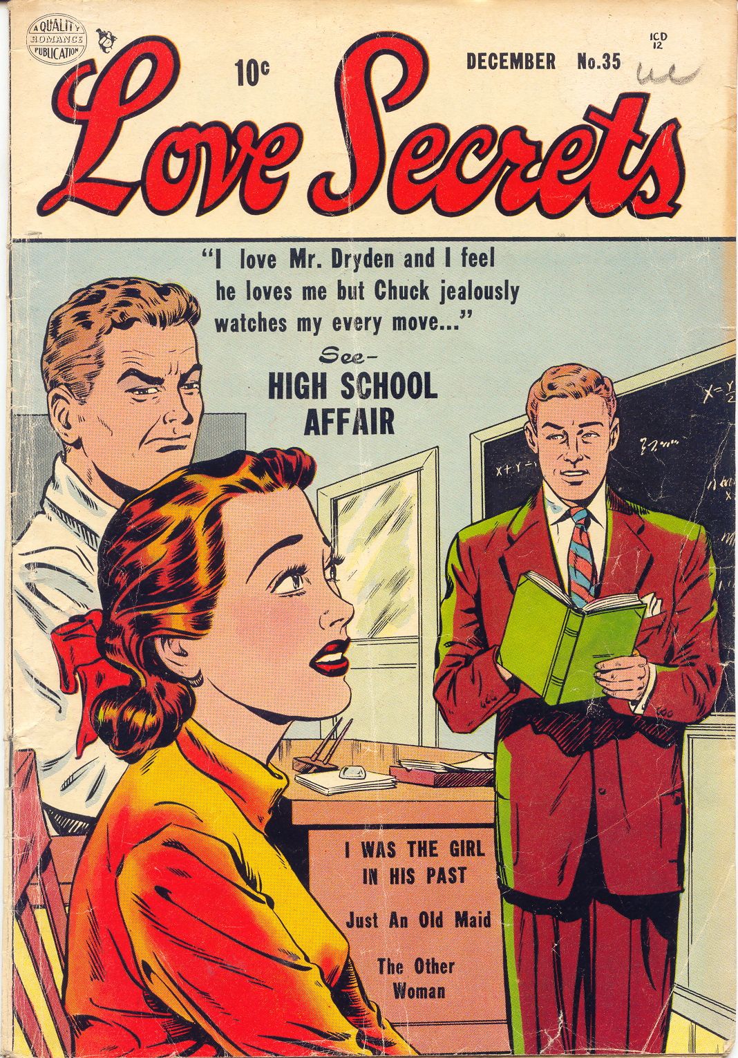 Love Secrets Number 35 Love Comic Book