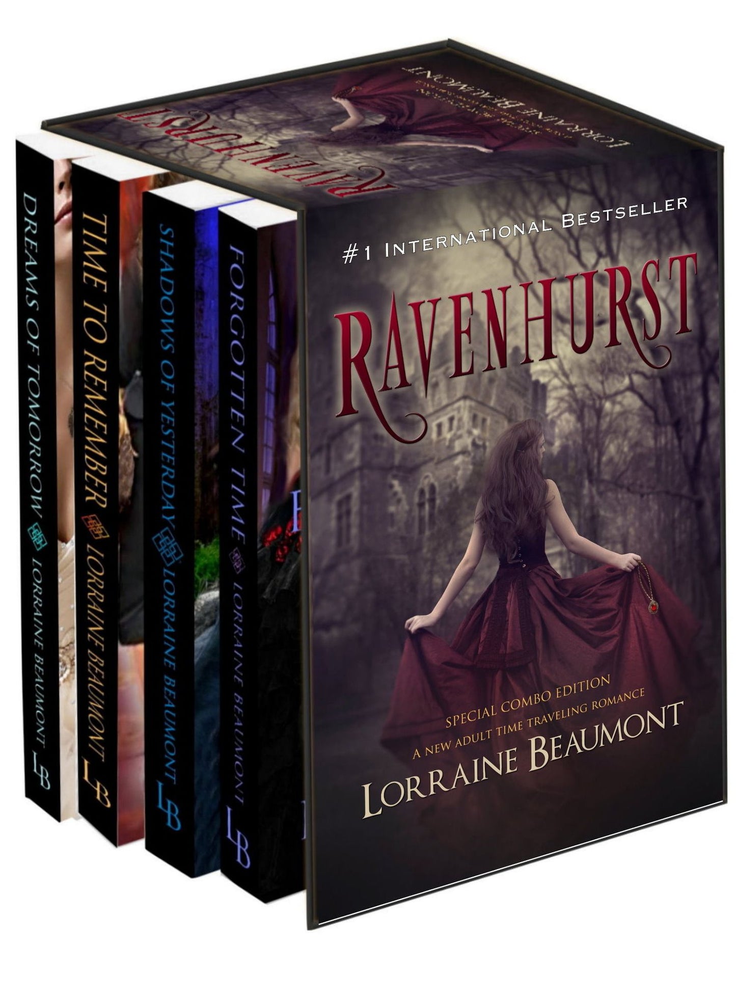 Ravenhurst: Special Box Edition (New Adult Time Travel Romance) Books 1 - 4 (Ravenhurst Series)