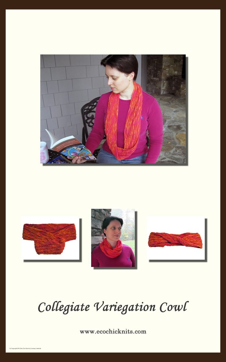 Collegiate Variegation Cowl