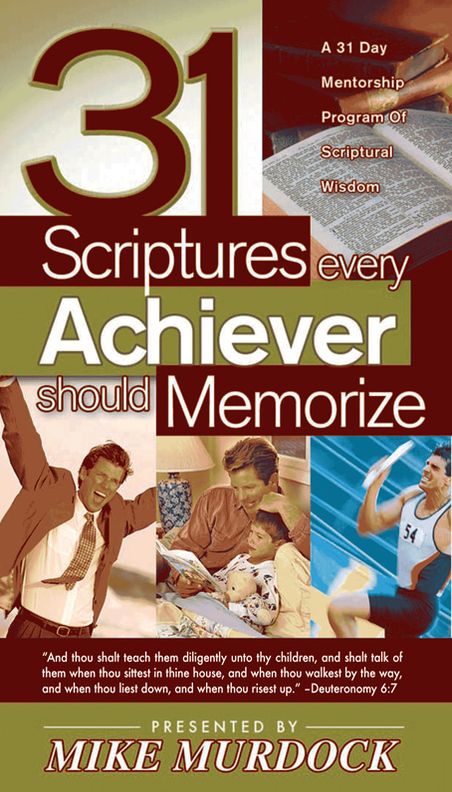 31 Scriptures Every Achiever Should Memorize