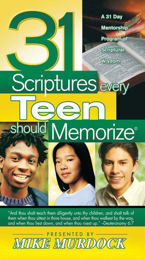 31 Scriptures Every Teen Should Memorize