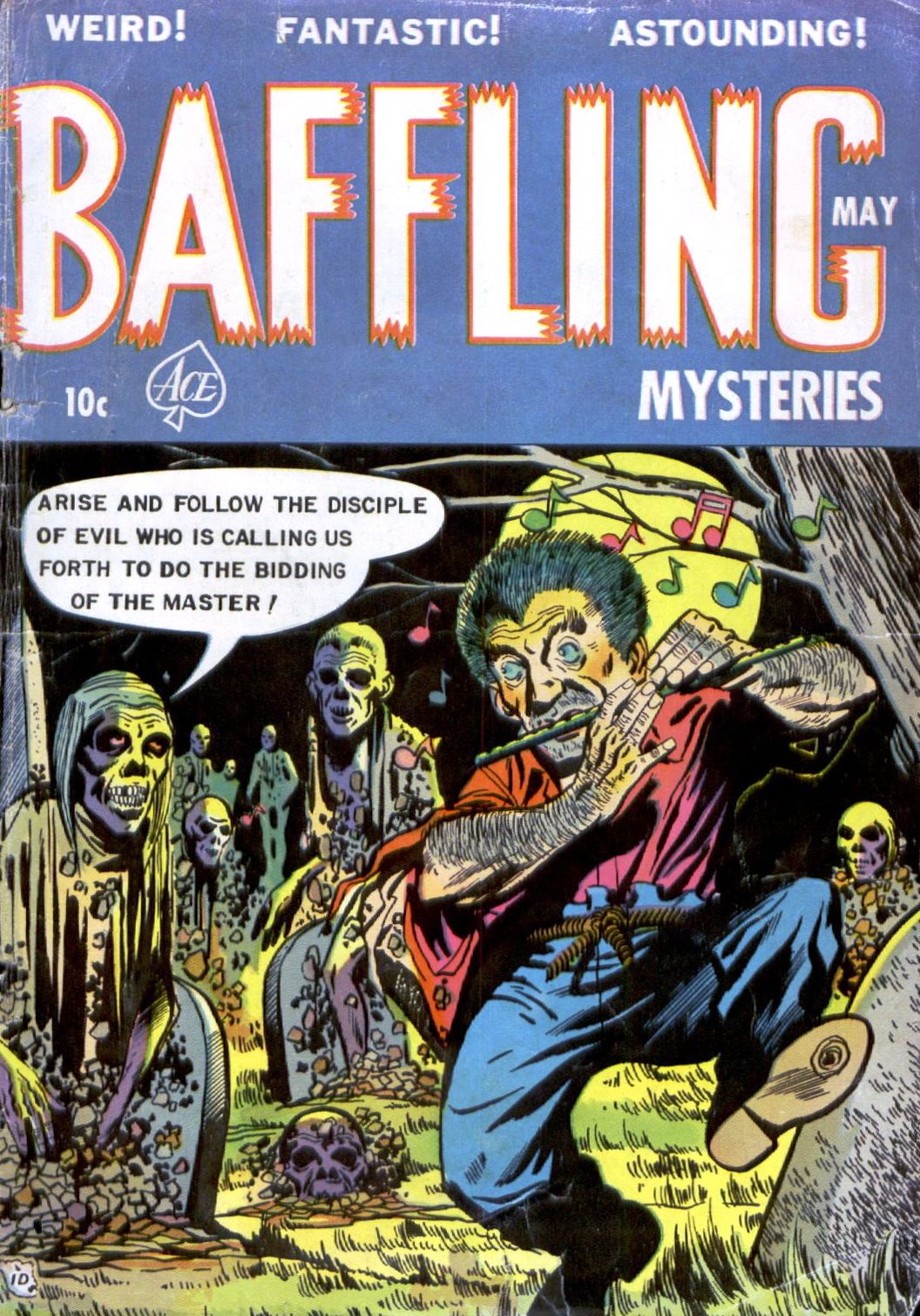 Baffling Mysteries Comic Books Issue No. 15 1953