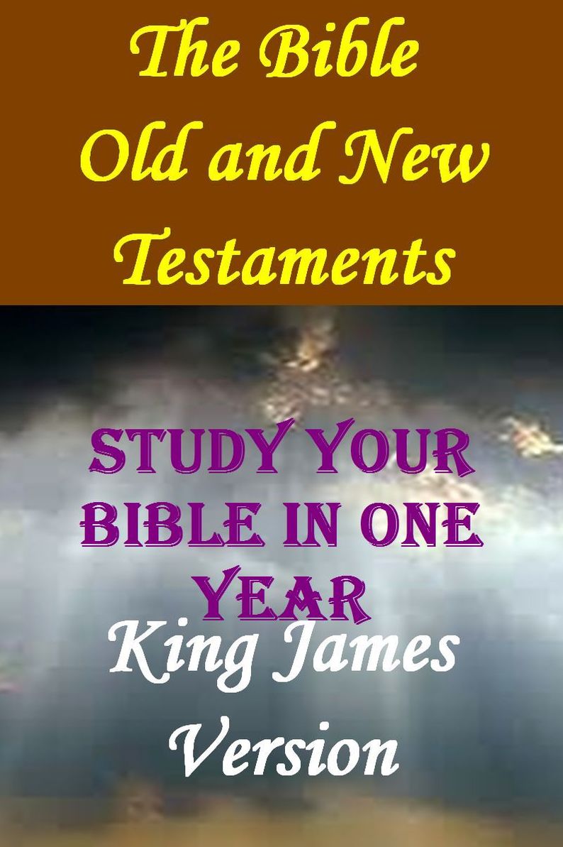 One Year Bible Beginning to End: King James Version (KJV)