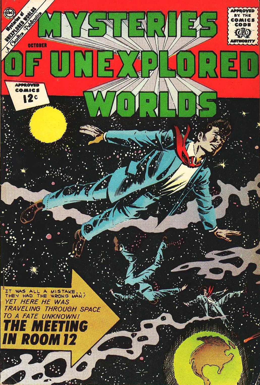 Mysteries Of Unexplored Worlds Number 32 Fantasy Comic Book