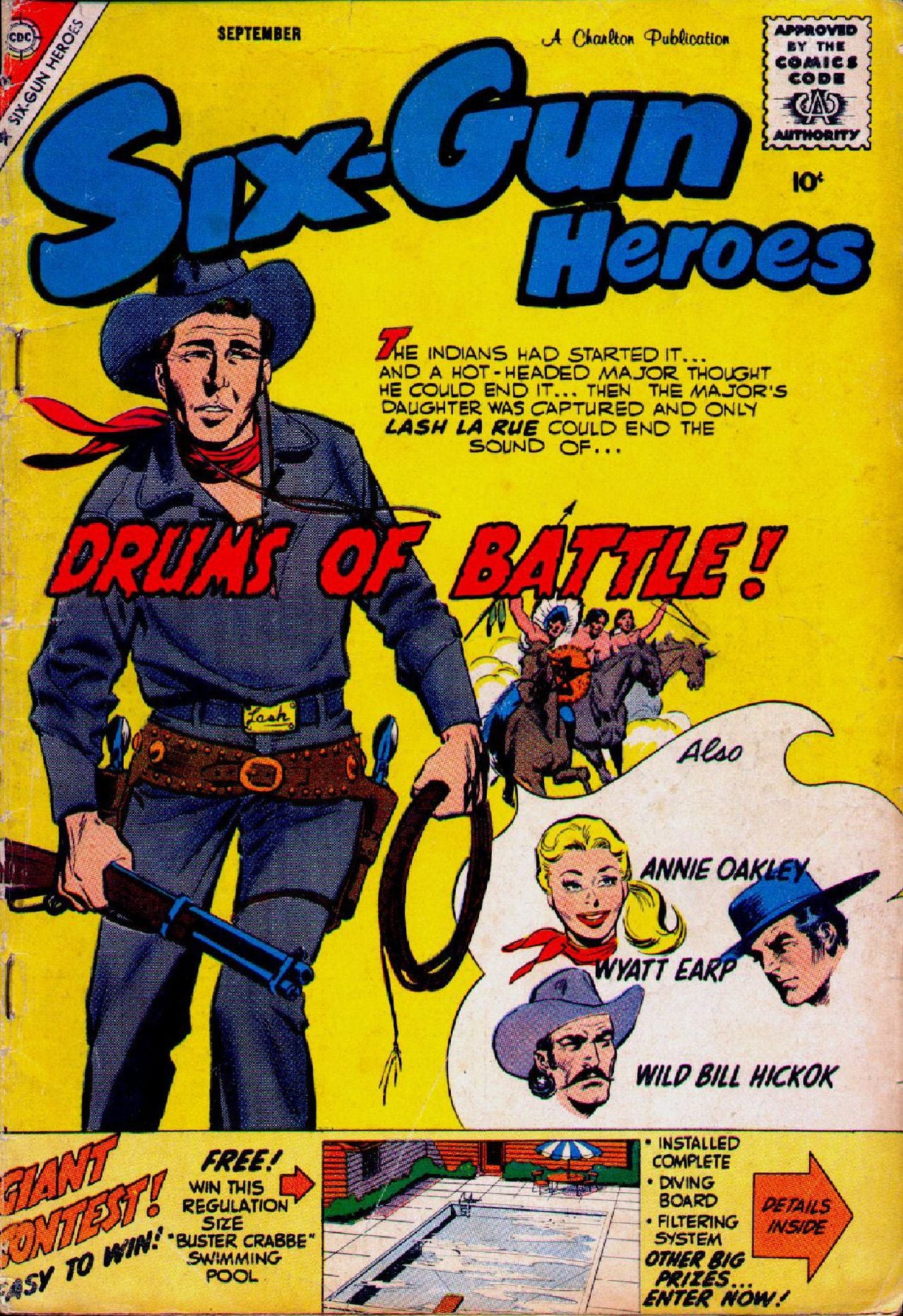 Six Gun Heroes Number 53 Western Comic Book