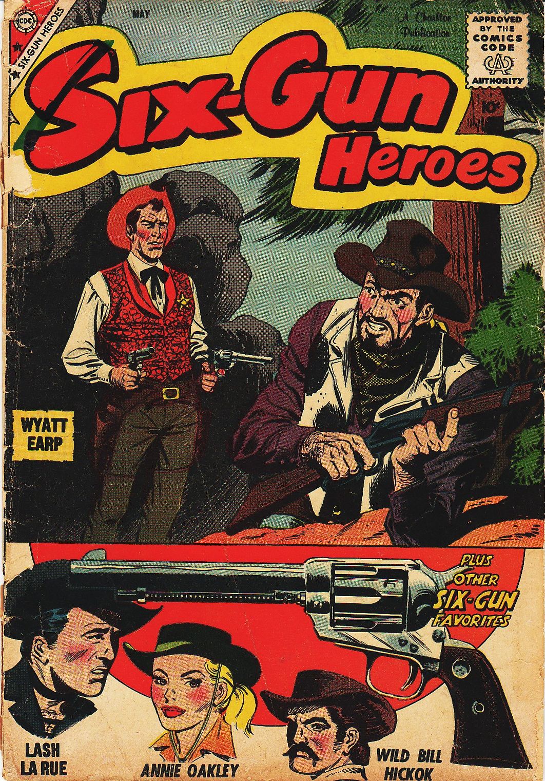 Six Gun Heroes Number 51Western Comic Book