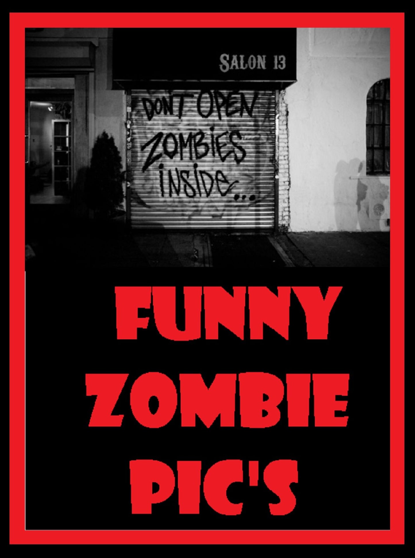Horror Comics: Funny Zombie Pic's