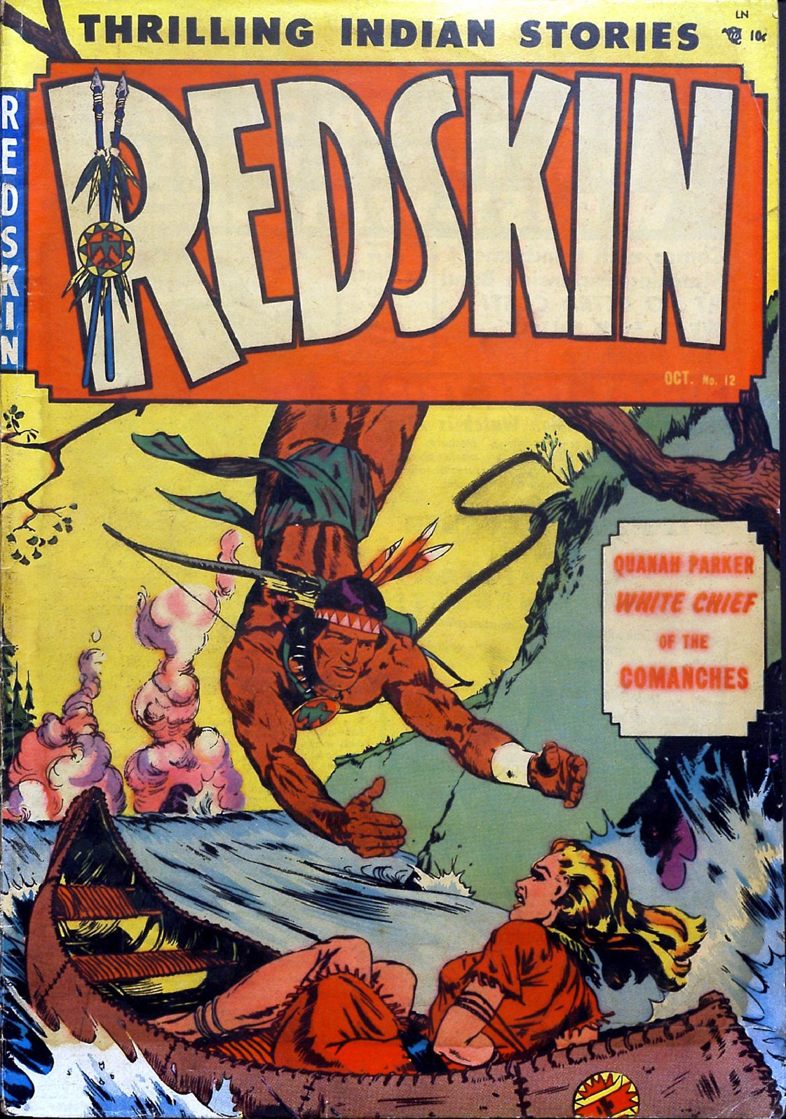 Redskin Number 12 Western Comic Book