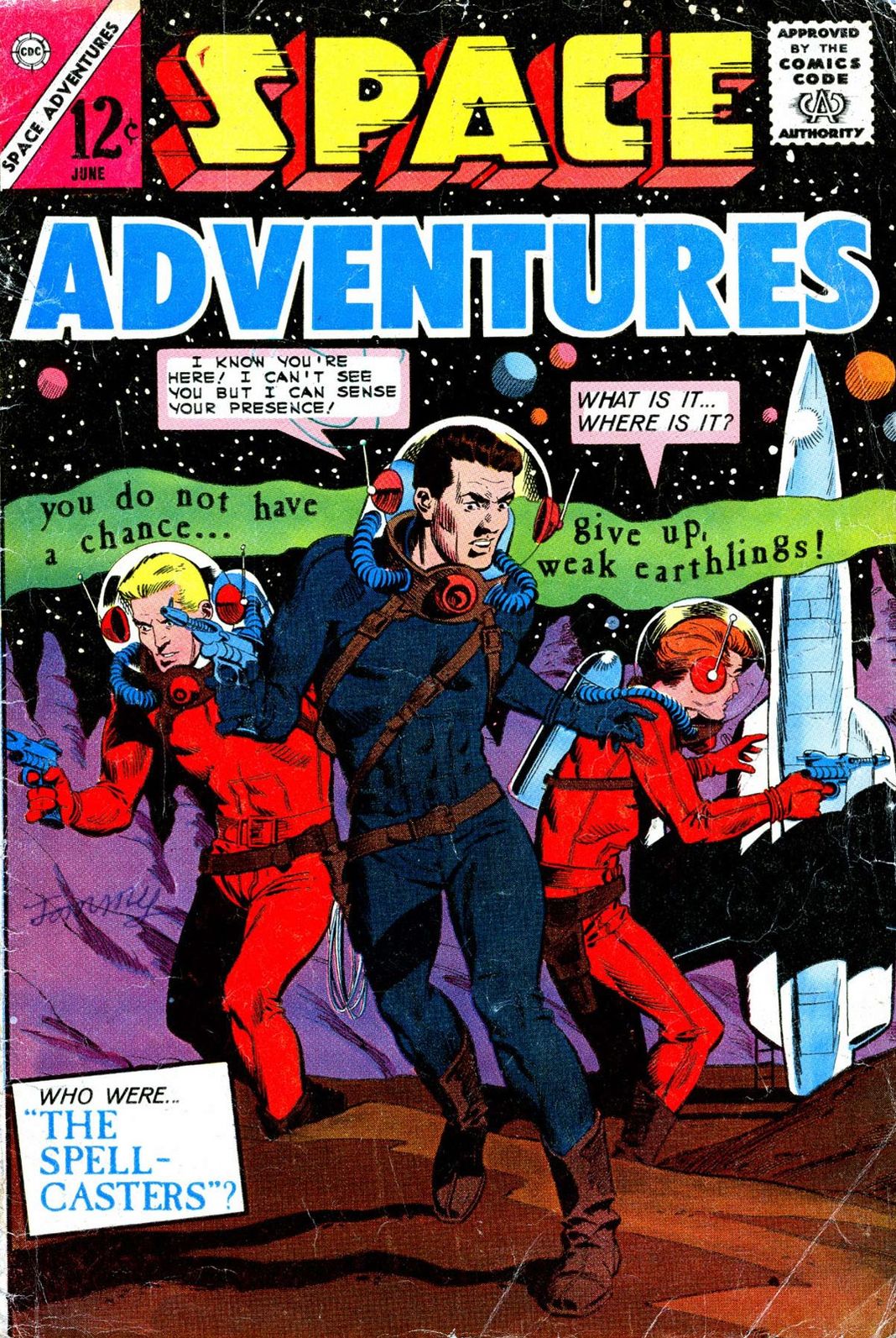 Space Adventures Number 57 Science Fiction Comic Book