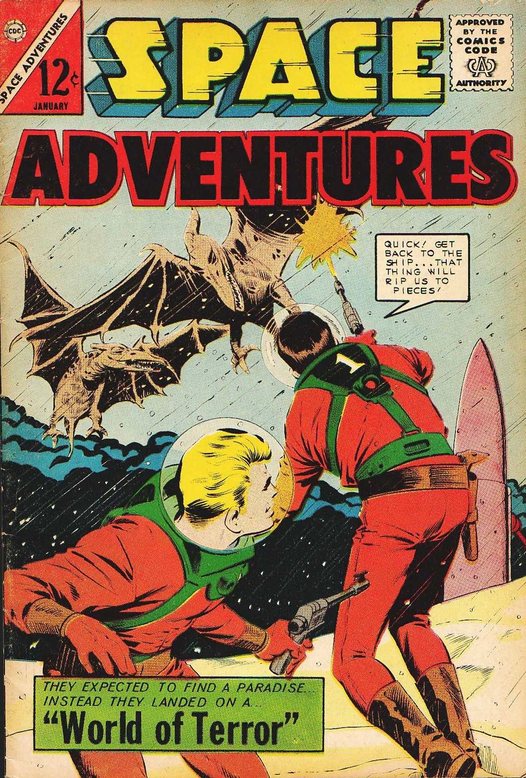 Space Adventures Number 55 Science Fiction Comic Book