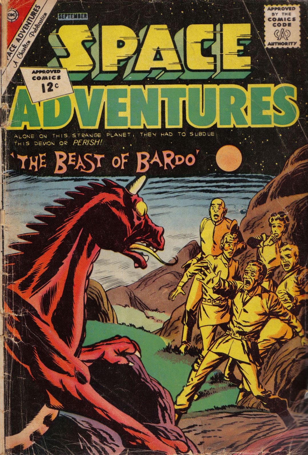 Space Adventures Number 47 Science Fiction Comic Book
