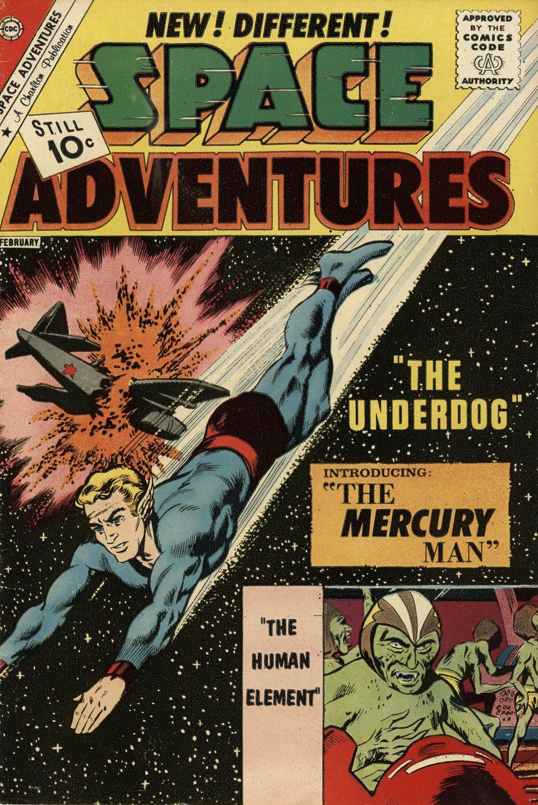 Space Adventures Number 44 Science Fiction Comic Book
