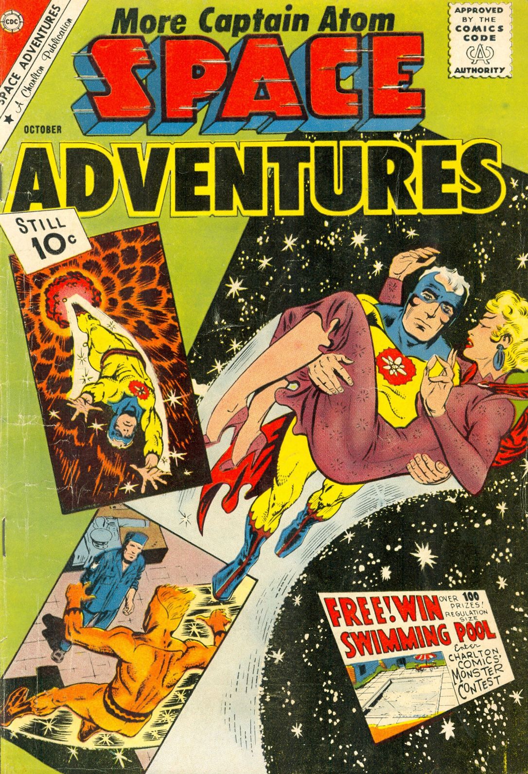 Space Adventures Number 42 Science Fiction Comic Book
