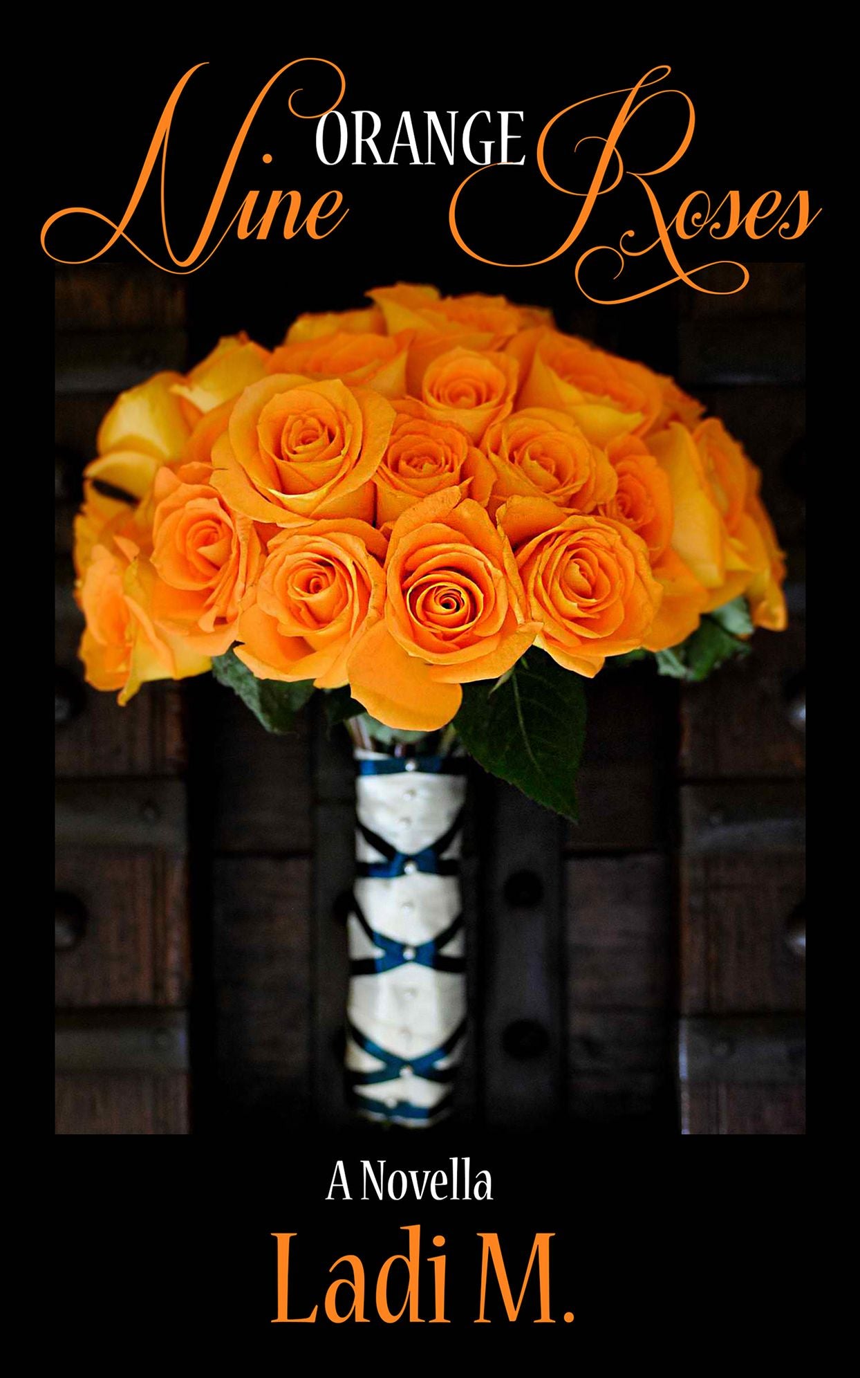 9 Orange Roses