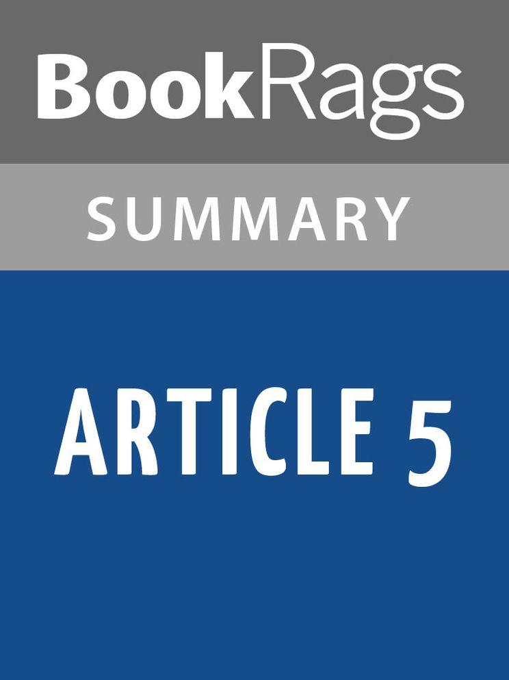 Article 5 by Kristen Simmons l Summary & Study Guide