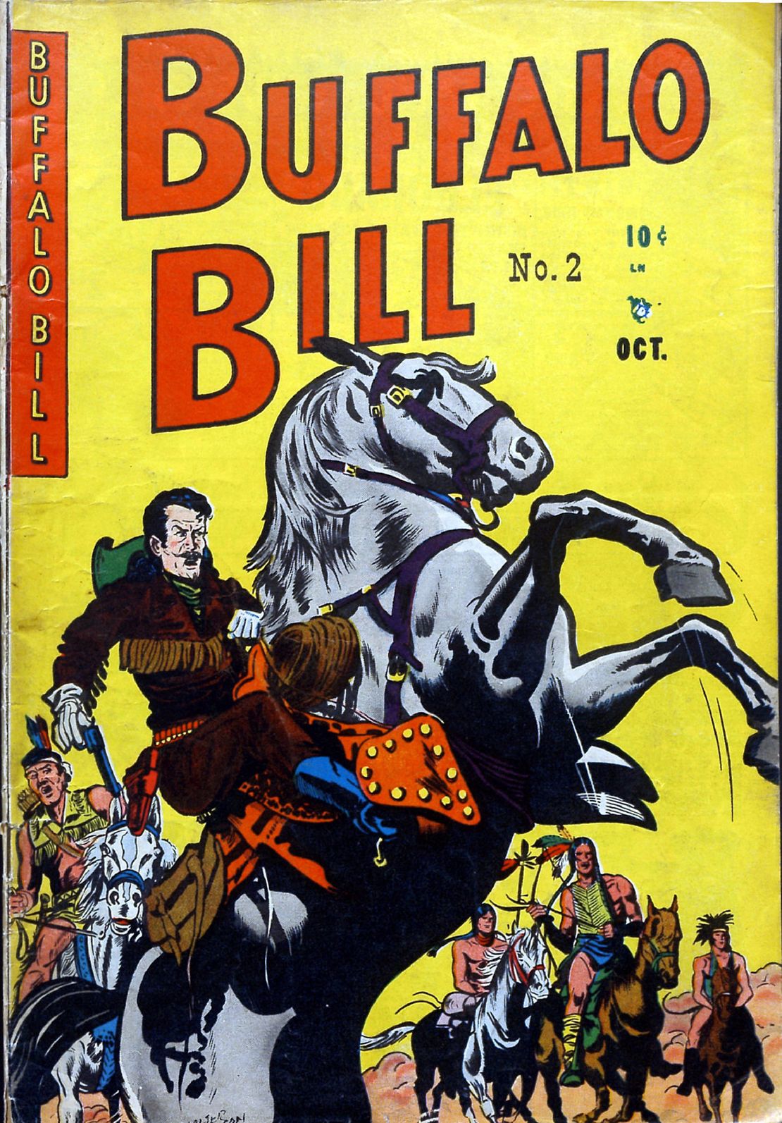 Buffalo Bill Number 2 Western Comic Book