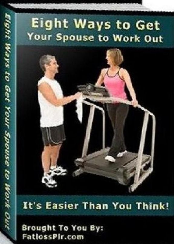 Personal Care eBook on Eight Ways To Get Your Spouse to Work Out - Ask Your Spouse For Help...
