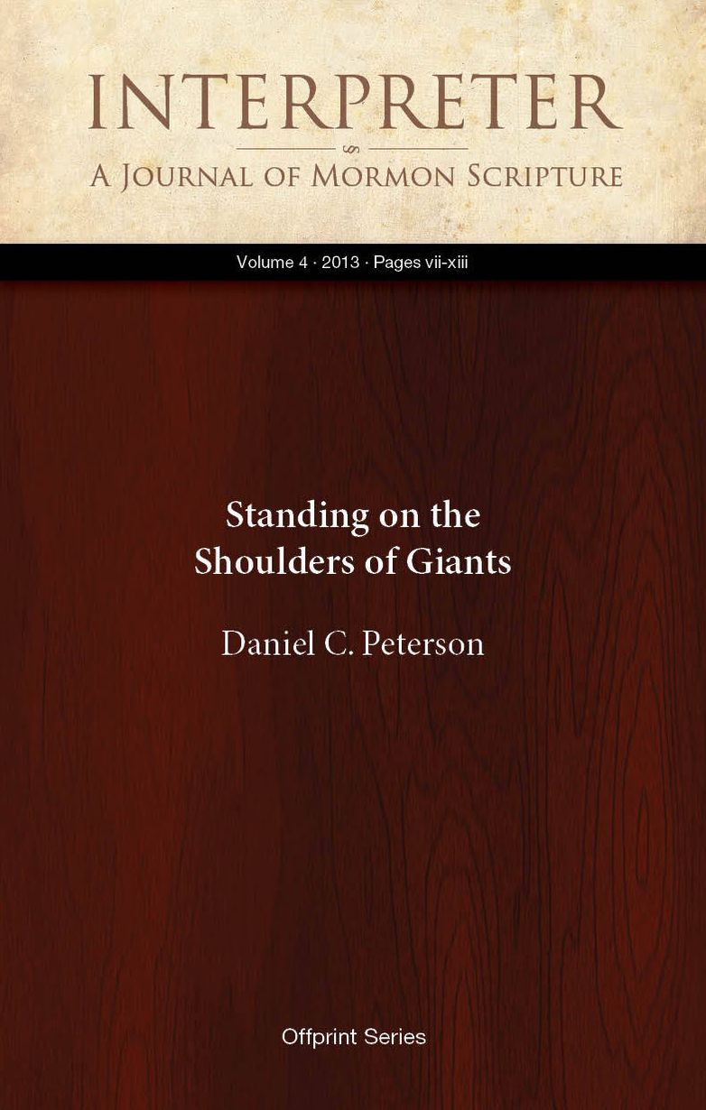 Standing on the Shoulders of Giants