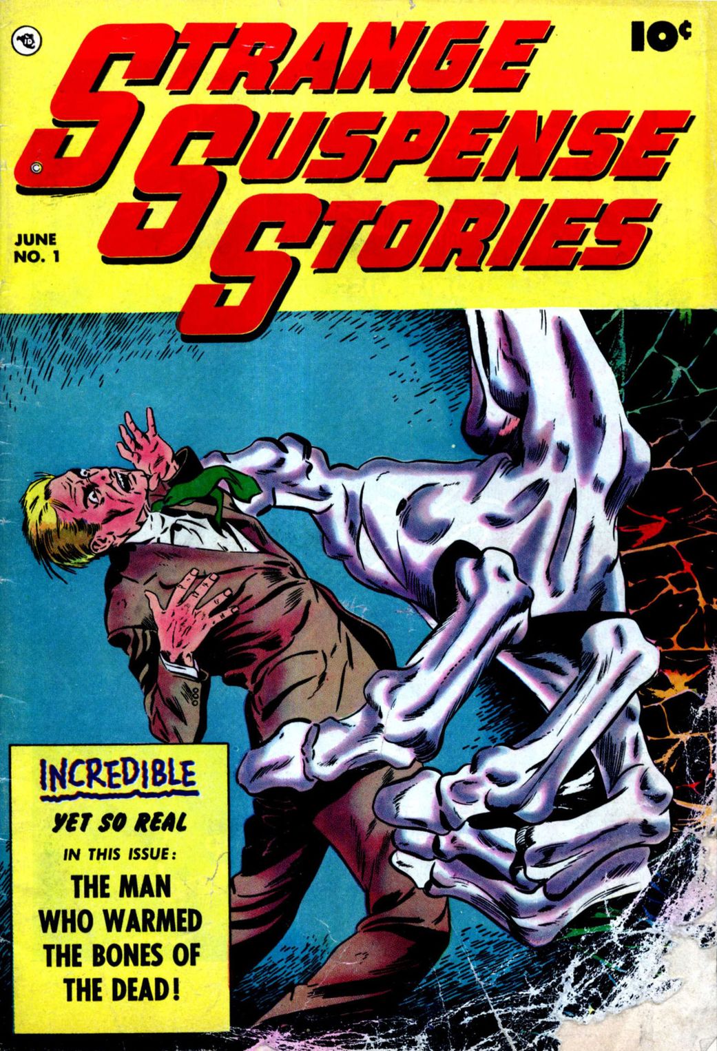Strange Suspense Stories Number 1 Horror Comic Book