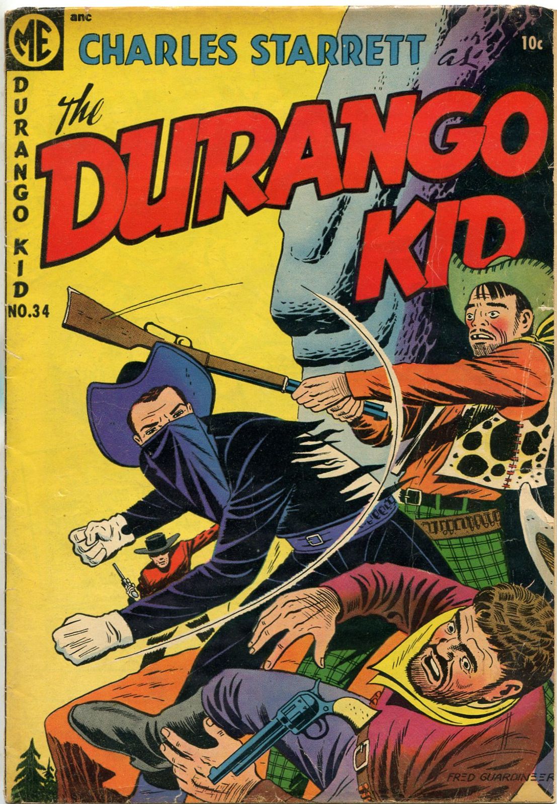 DURANGO KID Number 34 Western Comic Book