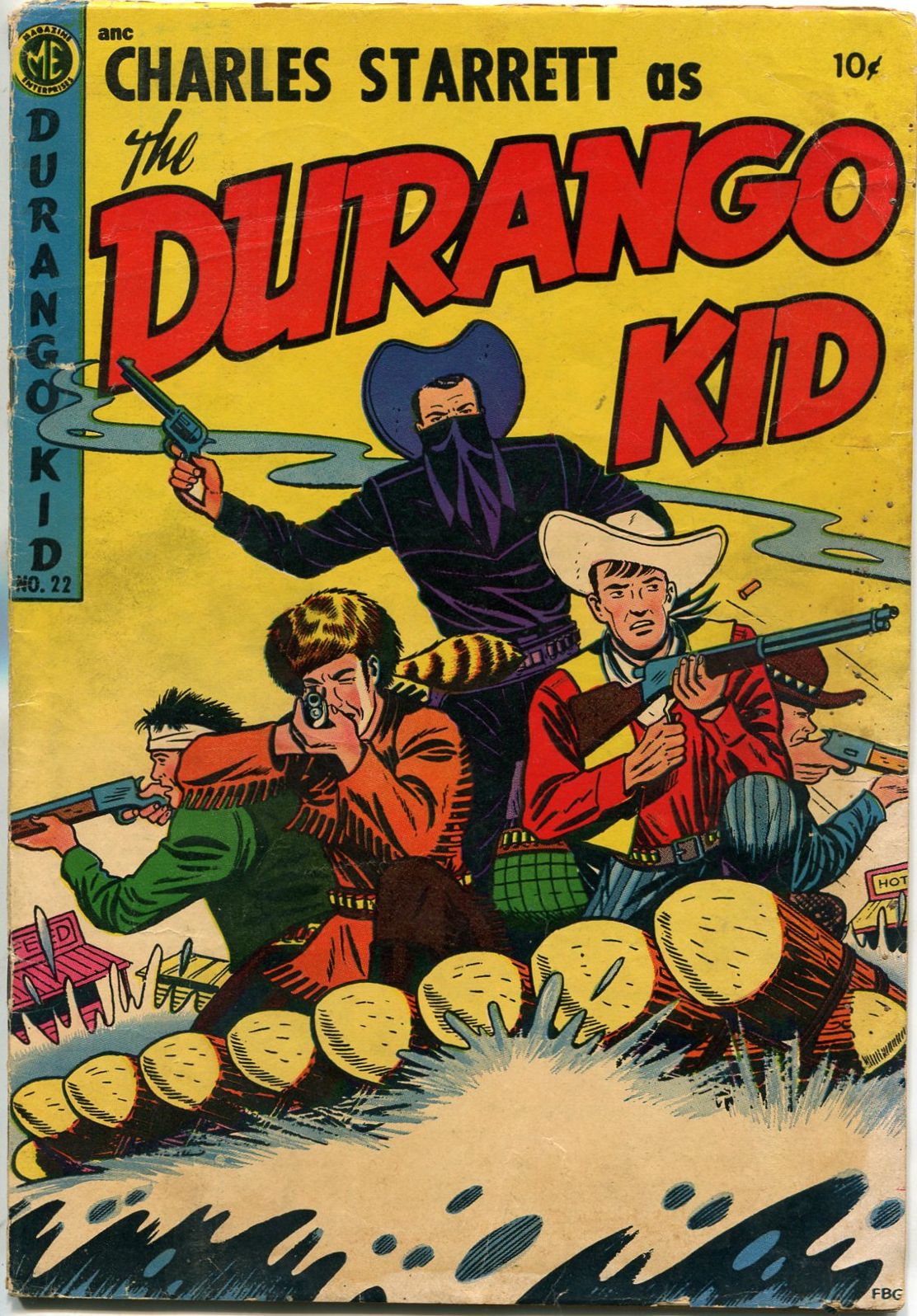 DURANGO KID Number 22 Western Comic Book