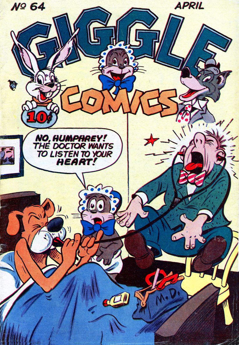 Giggle Comics Number 64 Childrens Comic Book