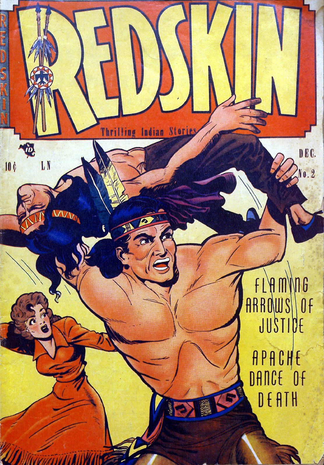 Redskin Number 2 Western Comic Book
