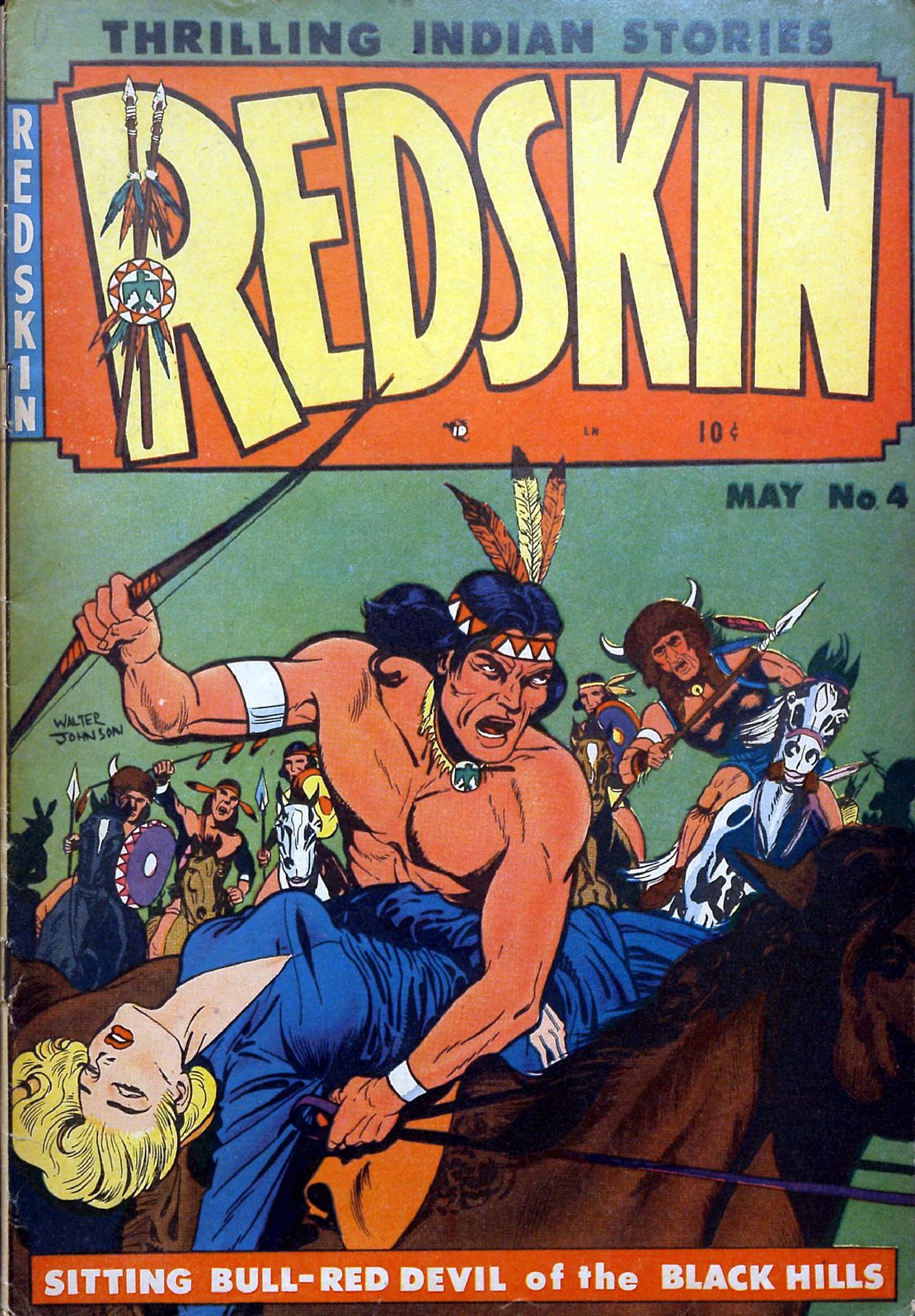 Redskin Number 4 Western Comic Book
