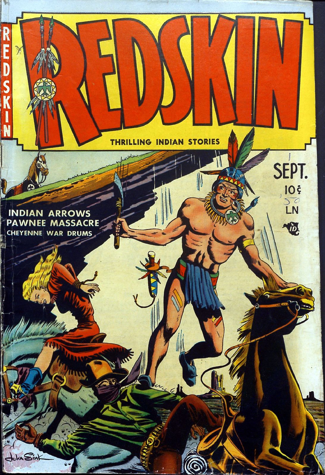 Redskin Number 1 Western Comic Book