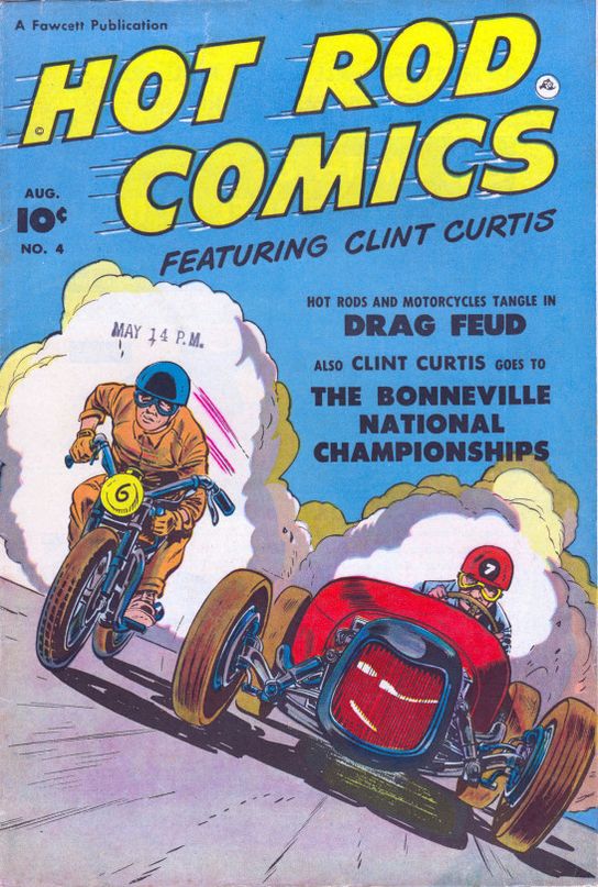 Hot Rod Comics Number 4 Car Comic Book