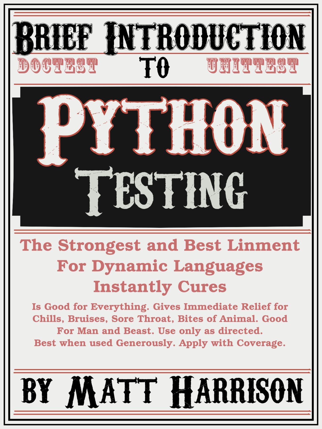 Brief Introduction to Python Testing
