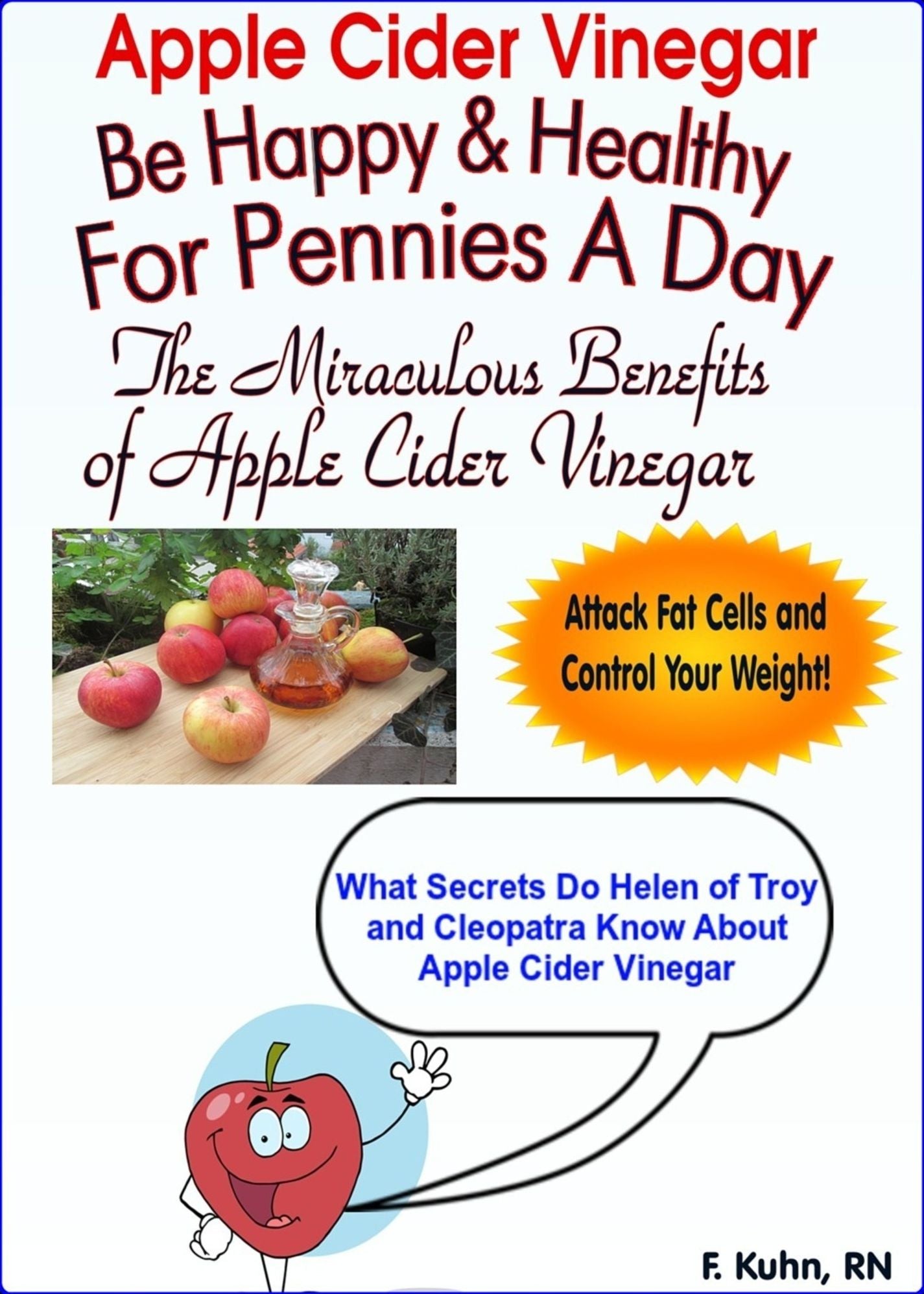 Apple Cider Vinegar - BE HEALTHY AND HAPPY FOR PENNIES A DAY