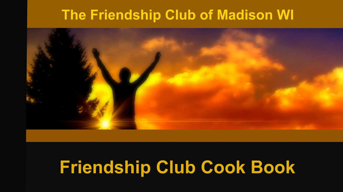 Friendship Club Cook Book