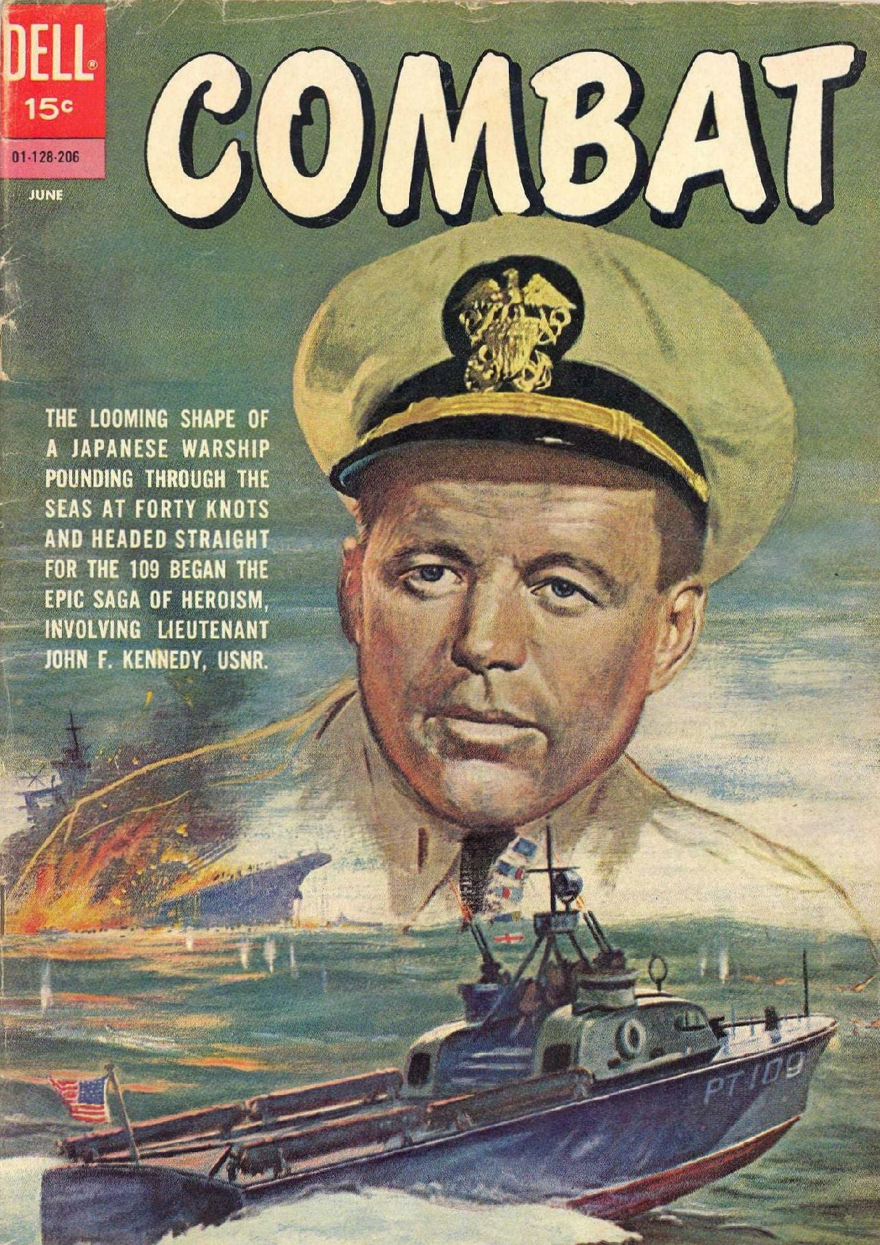 Combat Number 4 War Comic Book