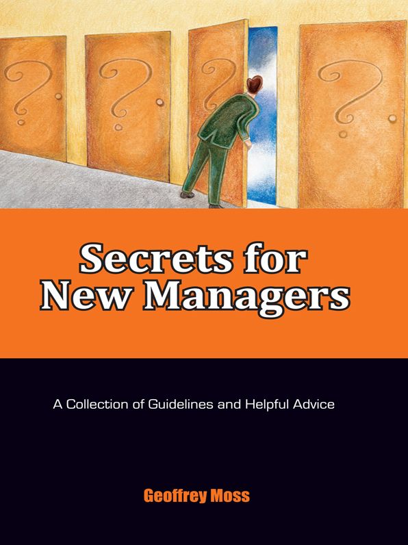 Secrets for New Managers
