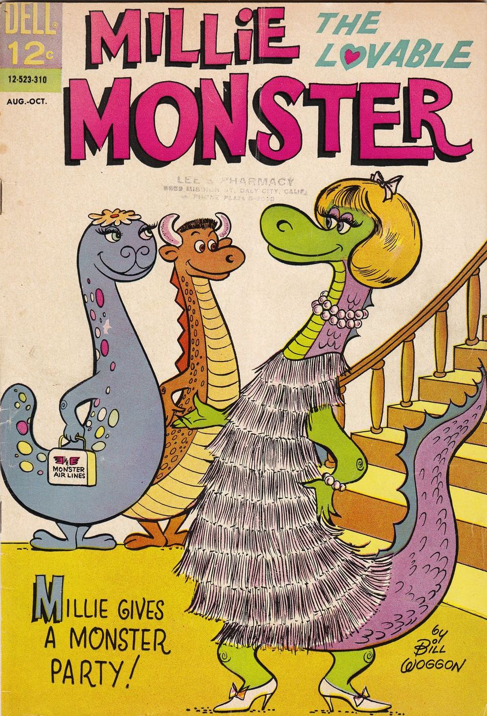 Millie The Lovable Monster Number 2 Childrens Comic Book
